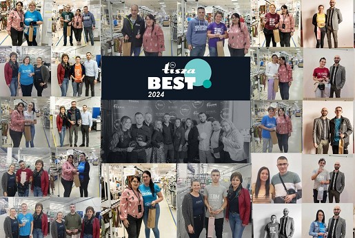 TiszaBest díj a legkiemelkedőbb kollégáknak