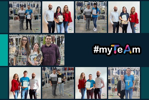 We rewarded our most popular colleagues