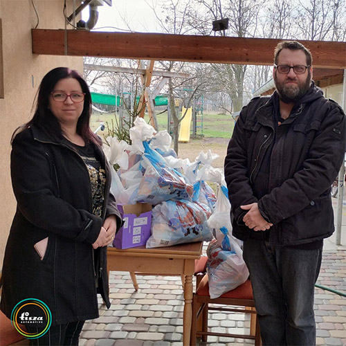 Tisza Automotive je donirala trista novogodišnjih paketića
